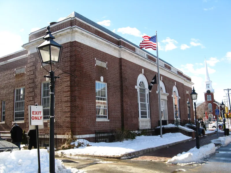 US Post Office-Newburyport Main, Newburyport, Massachusetts
