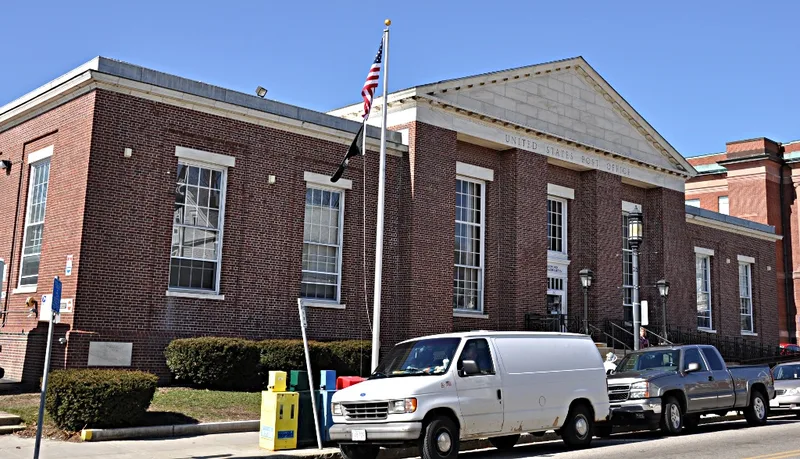 US Post Office-Medford Main, Medford, Massachusetts