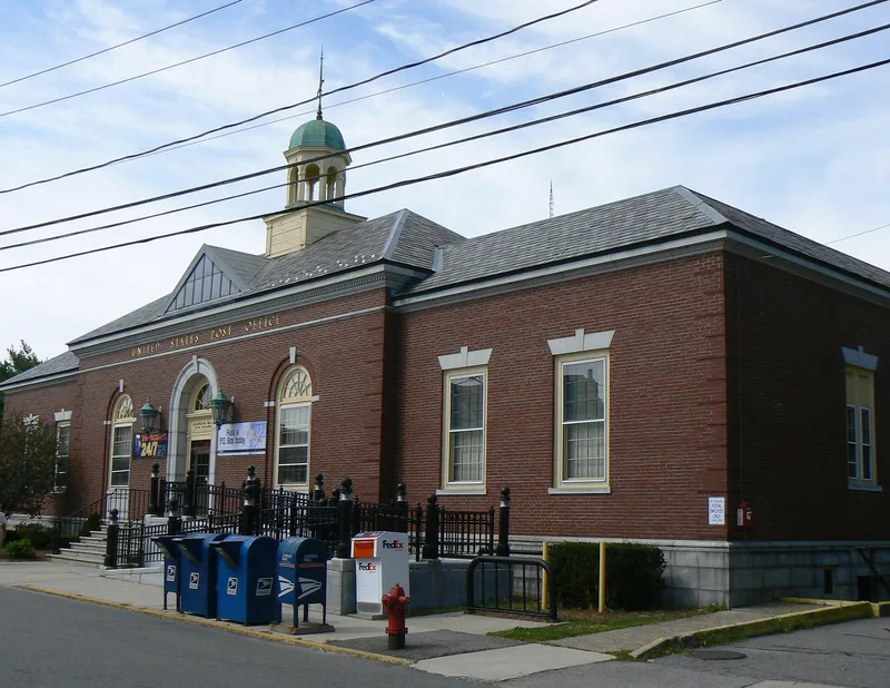 US Post Office-Arlington Main, Arlington, Massachusetts