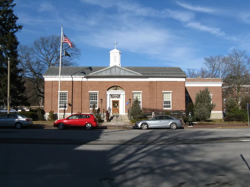 US Post Office-Lexington Main, Lexington, Massachusetts