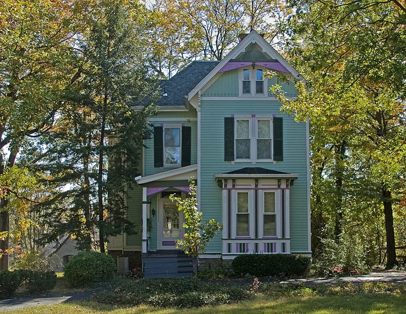 Fay, Charles, House, Wyoming, Ohio