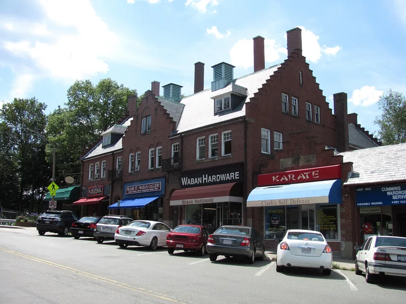 Strong's Block, Newton, Massachusetts