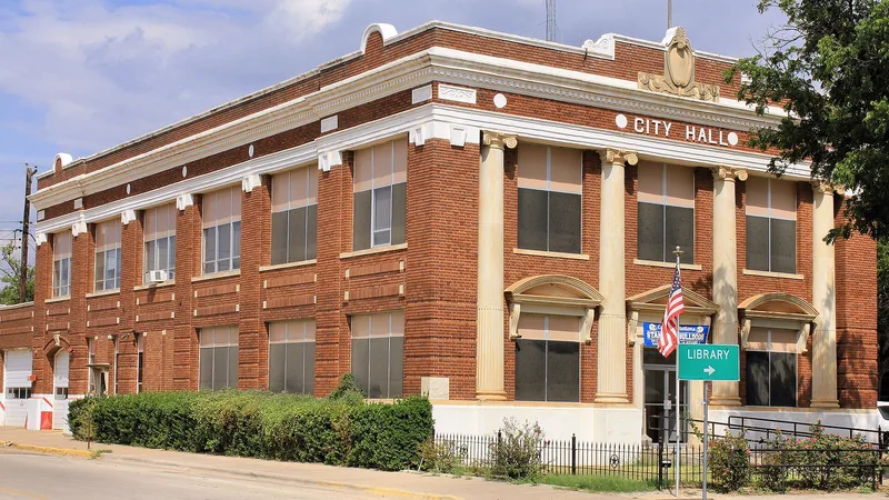 Stamford City Hall, Stamford, Texas
