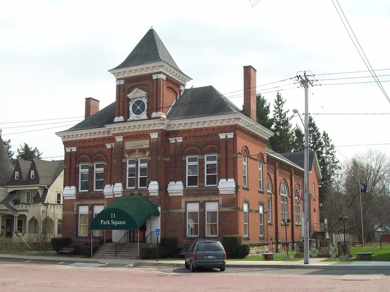 Park Square Historic District, Franklinville, New York