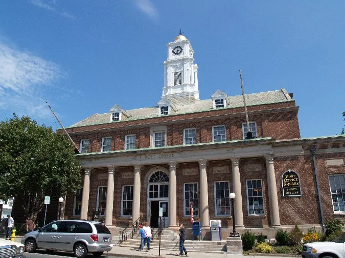 Plymouth Post Office Building, Plymouth, Massachusetts