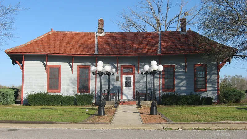 Chicago and Eastern Illinois Railroad Depot, Tamms, Illinois