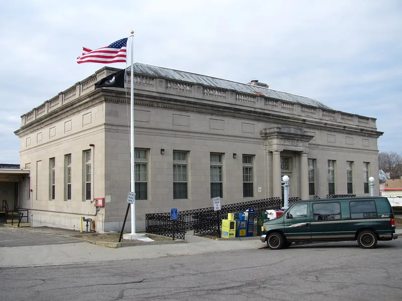 US Post Office-Woburn Center Station, Woburn, Massachusetts