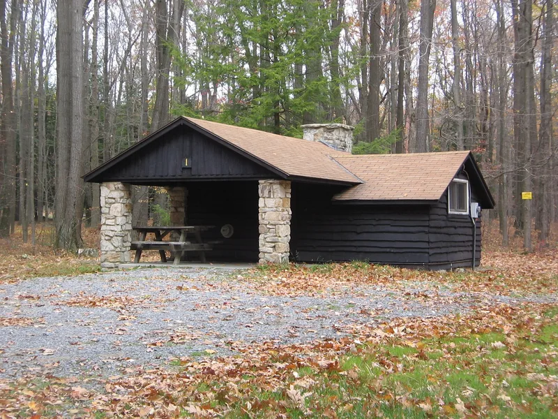 Elliott, S. B., State Park Family Cabin District, Clearfield, Pennsylvania