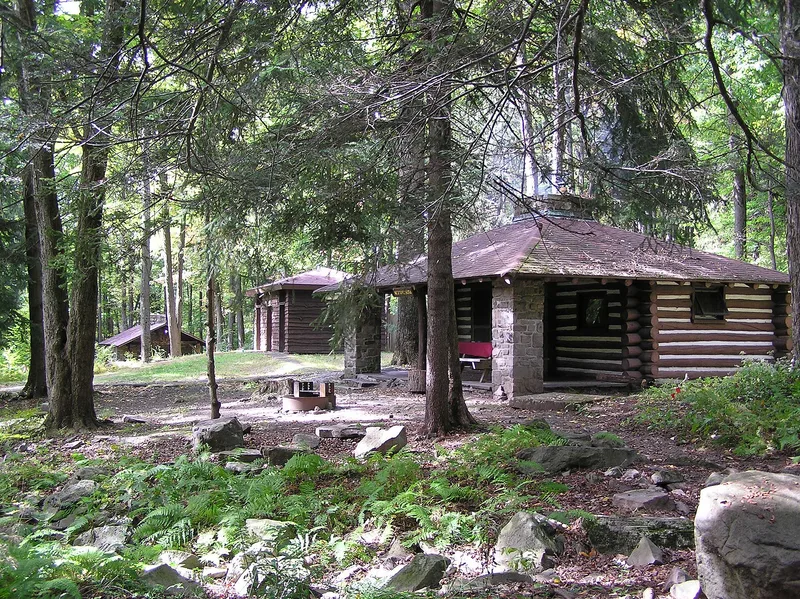 Promised Land State Park-Bear Wallow Cabins, Canadensis, Pennsylvania