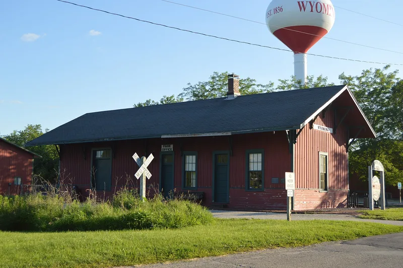 Chicago, Burlington & Quincy Railroad Depot, Wyoming, Illinois
