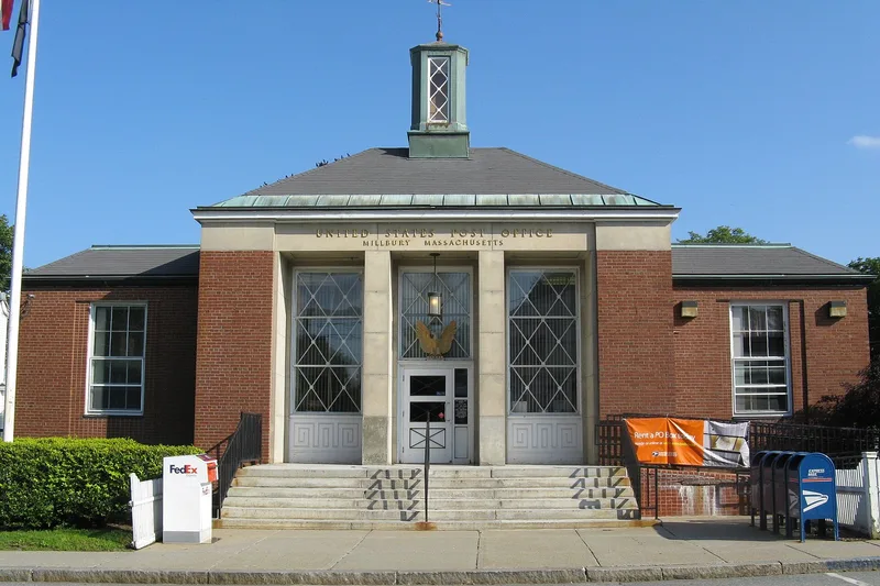 US Post Office-Millbury Main, Millbury, Massachusetts