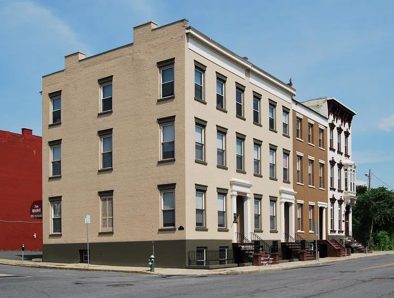 Buildings at 744, 746, 748, 750 Broadway, Albany, New York