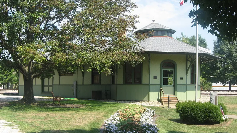 Columbus, Hocking Valley and Toledo Railway Depot, Canal Winchester, Ohio