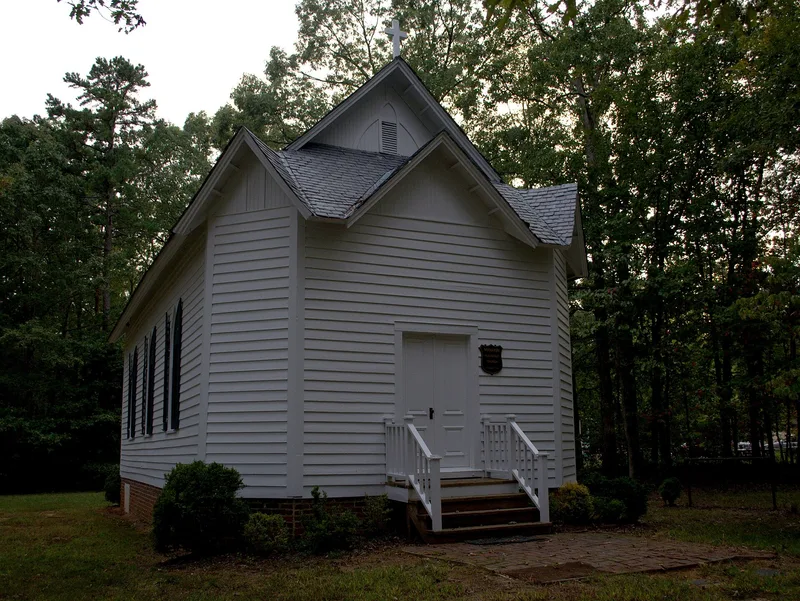 Huguenot Memorial Chapel and Monument, Manakin, Virginia