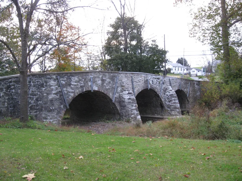 Bridge in Albany Township, Steinsville, Pennsylvania