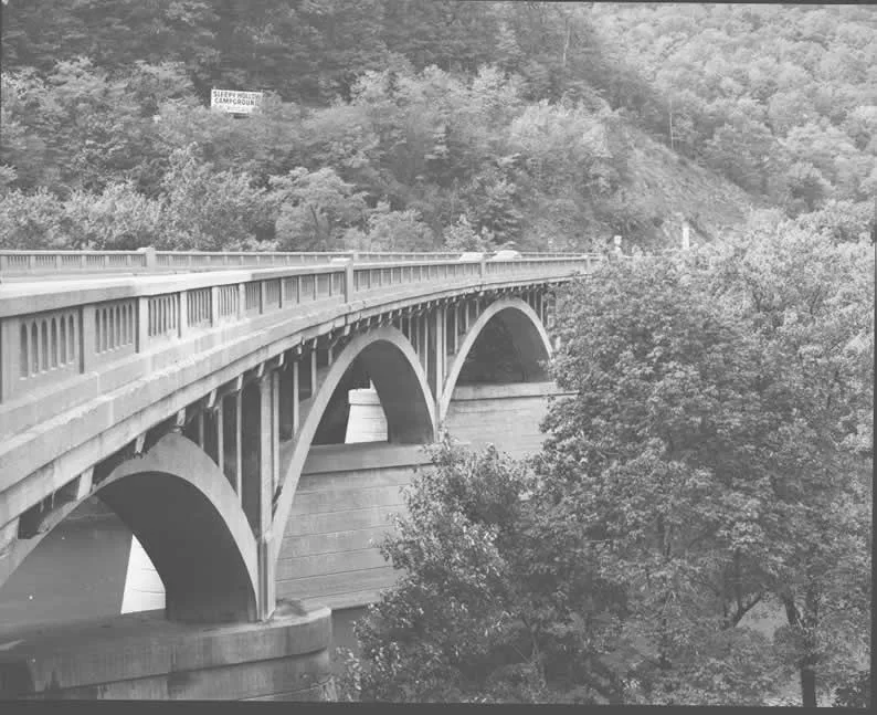 Bridge in Snake Spring Township, Bedford, Pennsylvania
