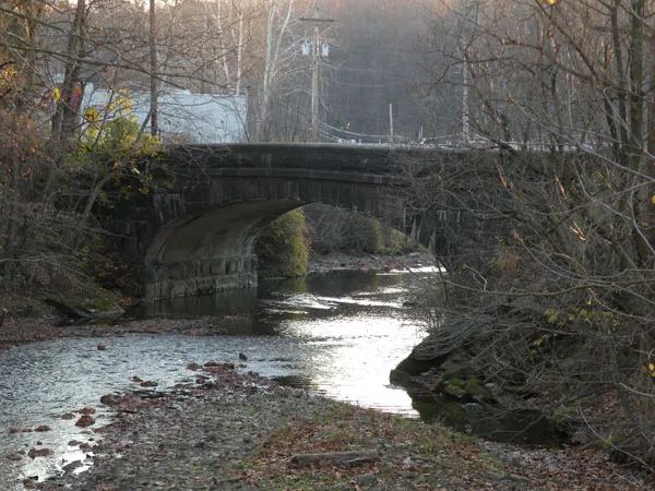 Bridge in Shaler Township, Glenshaw, Pennsylvania