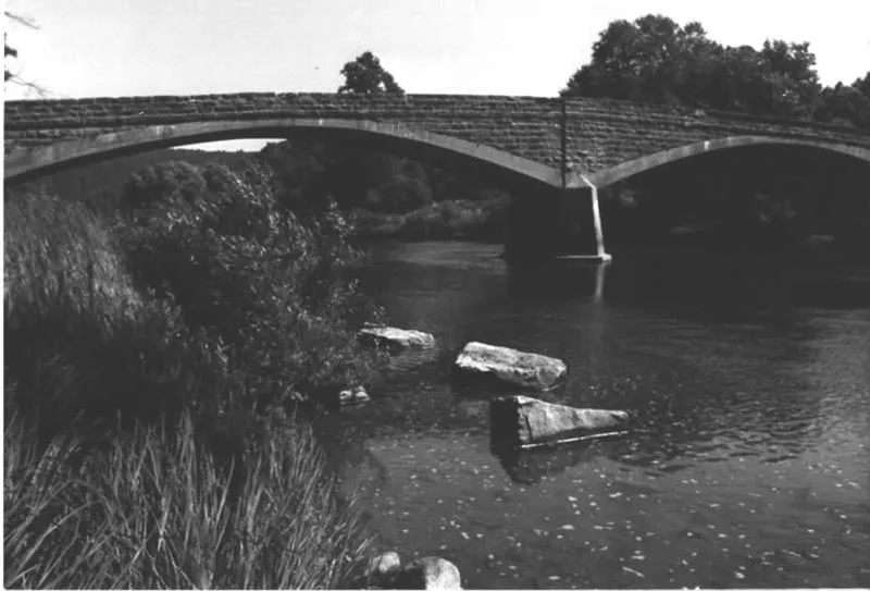 Bridge between Madison and Mahoning Townships, Deanville, Pennsylvania