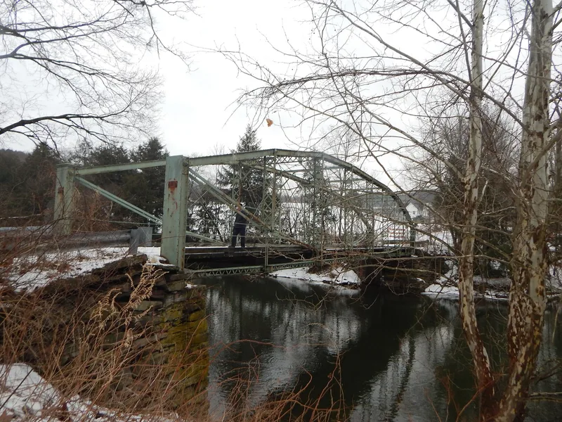 Bridge in Nicholson Township, Starkville, Pennsylvania