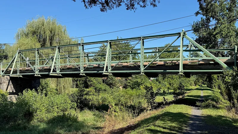 Bridge in Tinicum Township, Point Pleasant, Pennsylvania