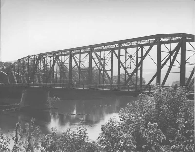Bridge in Athens Township, Athens, Pennsylvania