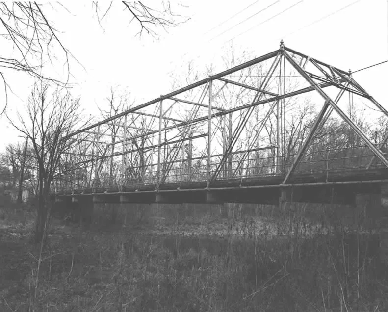 Gerloff Road Bridge Crossing Swamp Creek, Lower Frederick Township, Pennsylvania