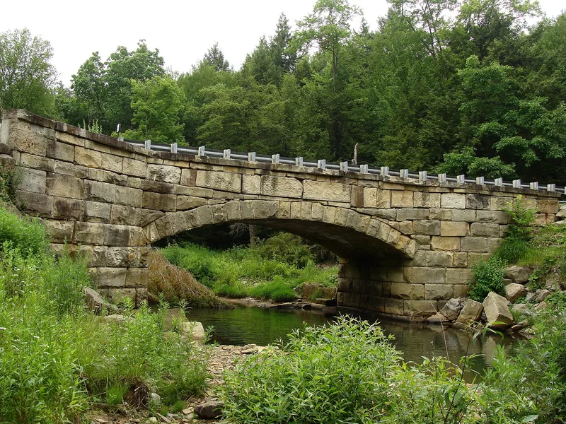 Pithole Stone Arch, Oleopolis, Pennsylvania