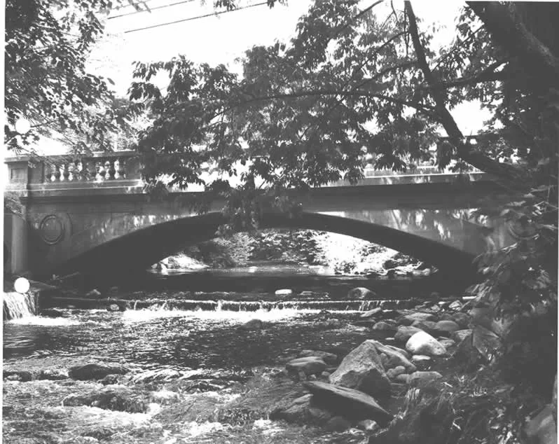 Bridge in Bangor Borough, Bangor, Pennsylvania