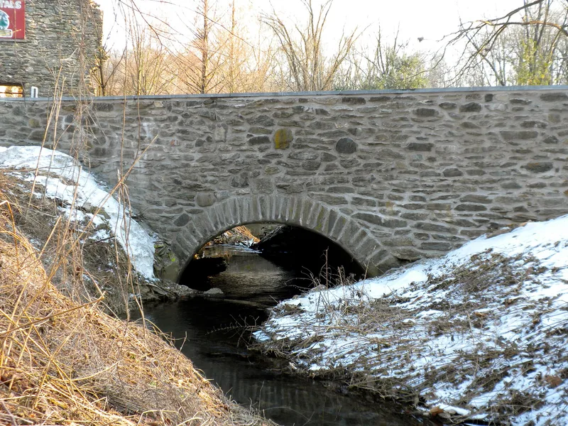 Bridge in East Fallowfield Township, Mortonville, Pennsylvania