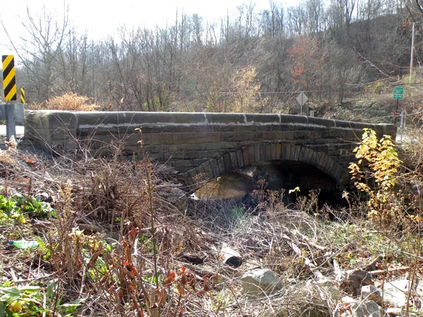 Bridge in Jefferson Borough, Cochrans Mill, Pennsylvania