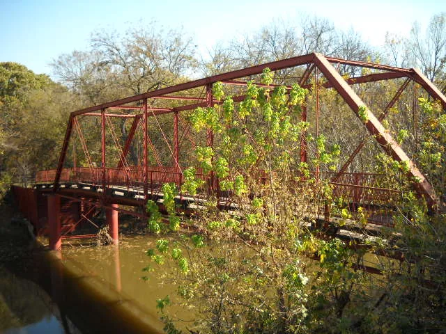 Old Alton Bridge, Copper Canyon, Texas
