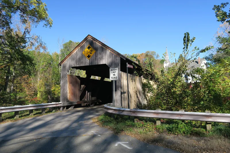 Burkeville Covered Bridge, Conway, Massachusetts