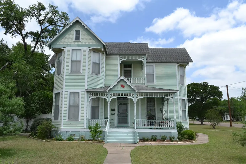 Stevens, Elisha, House, Cuero, Texas