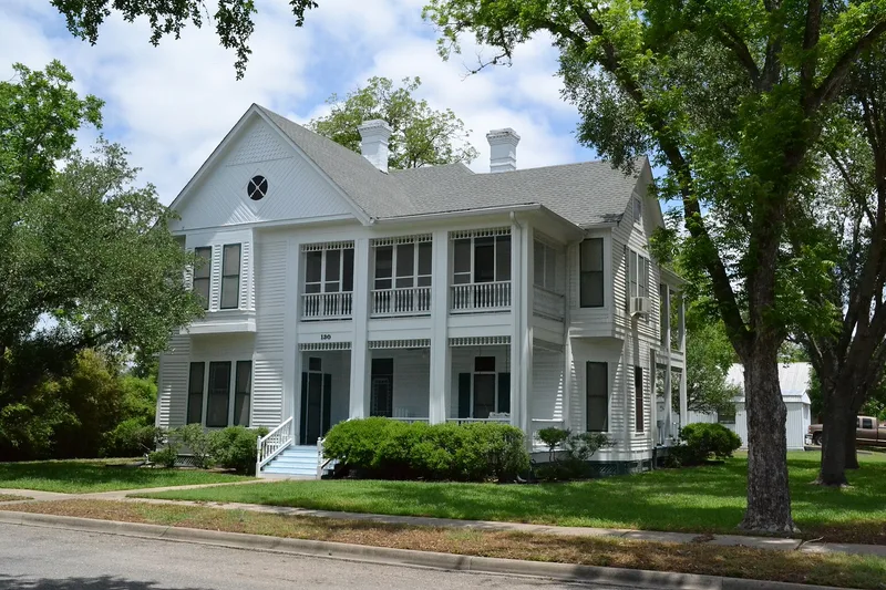 Burns, Arthur, House, Cuero, Texas