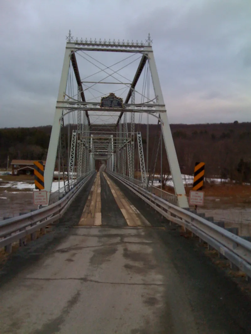 Millanville-Skinners Falls Bridge, Millanville, Pennsylvania