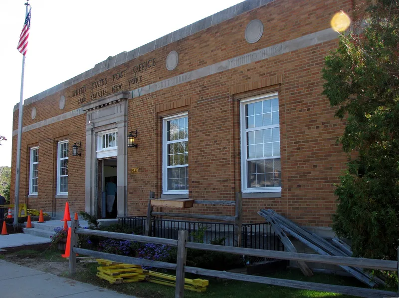 US Post Office-Lake Placid, Lake Placid, New York