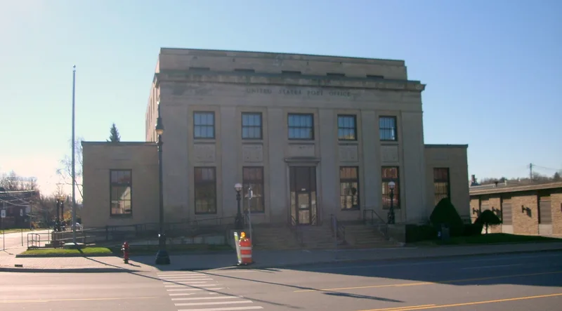 US Post Office-Malone, Malone, New York
