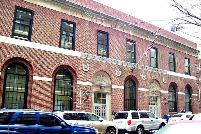 US Post Office-Old Chelsea Station, New York, New York
