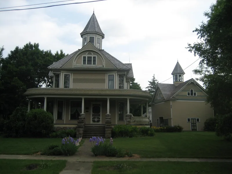 Covell, Lucein Boneparte, House, Richmond, Illinois