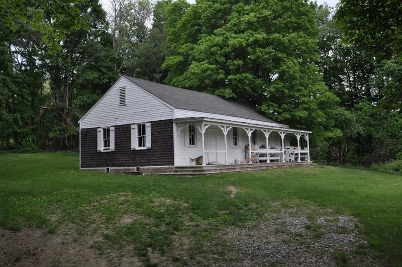 Oswego Meeting House and Friends' Cemetery, Moore's Mill, New York