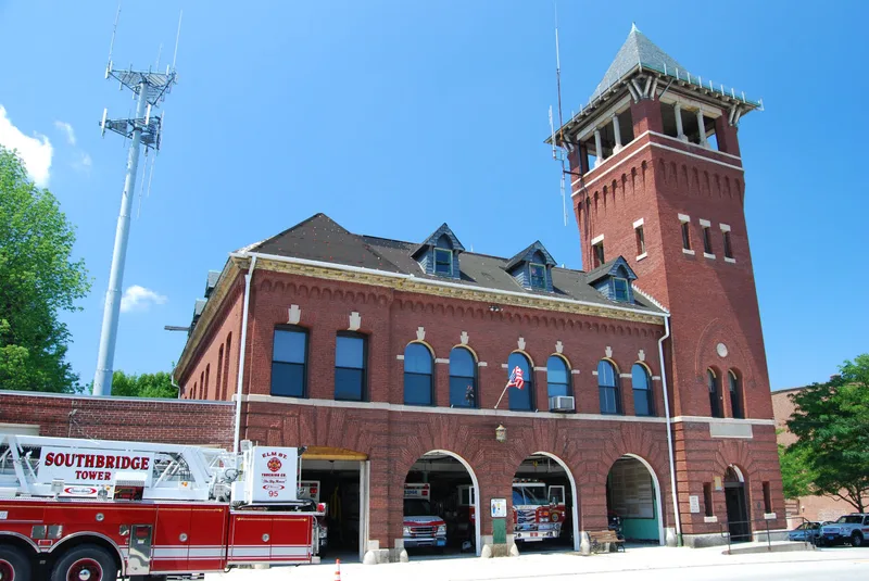 Elm Street Fire House, Southbridge, Massachusetts