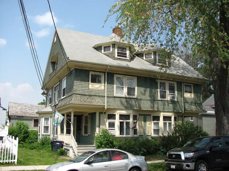Wells, H. C., Double House, Southbridge, Massachusetts