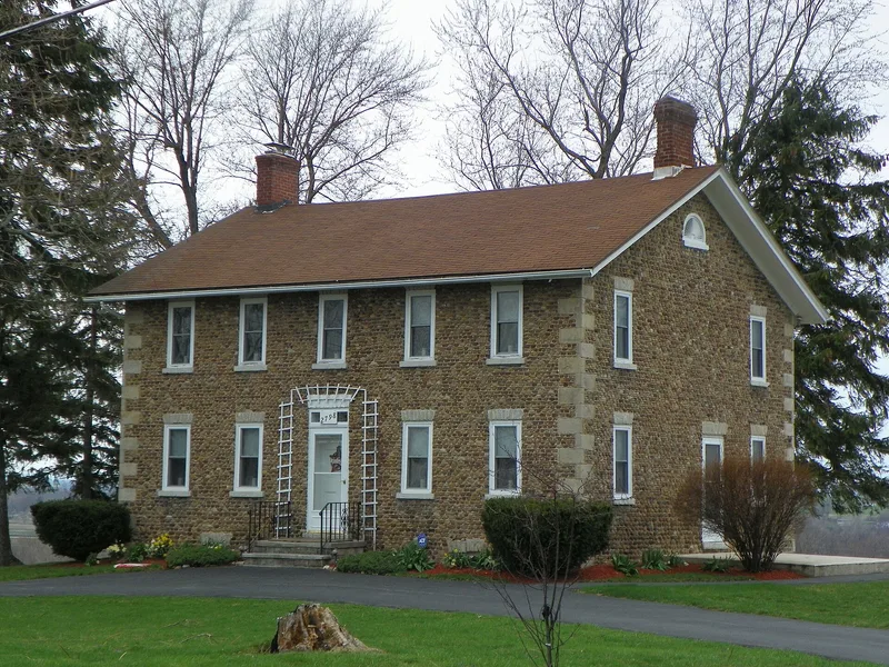Ganoung Cobblestone Farmhouse, Lima, New York