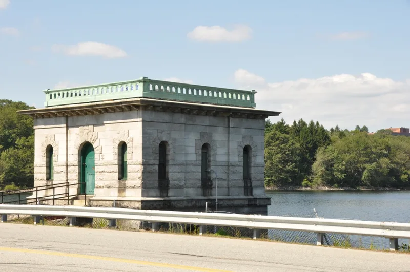 Hobbs Brook Basin Gate House, Waltham, Massachusetts