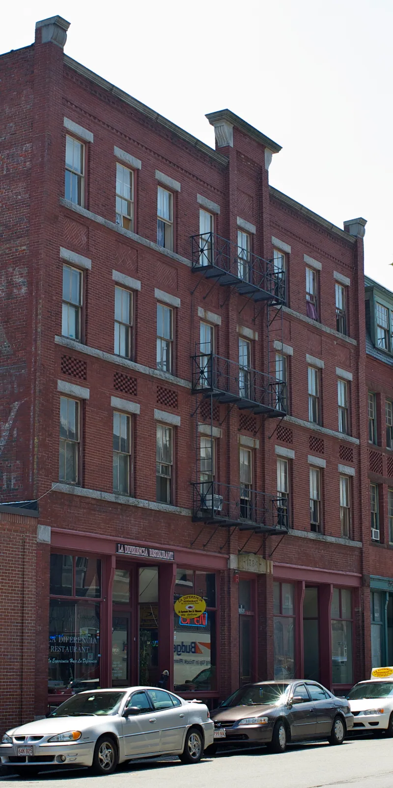 Fox, Warren, Building, Lowell, Massachusetts