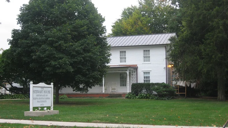 Stewart, Minnie, House, Monmouth, Illinois
