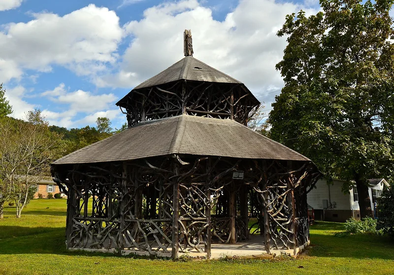 Alleghany Springs Springhouse, Alleghany Springs, Virginia