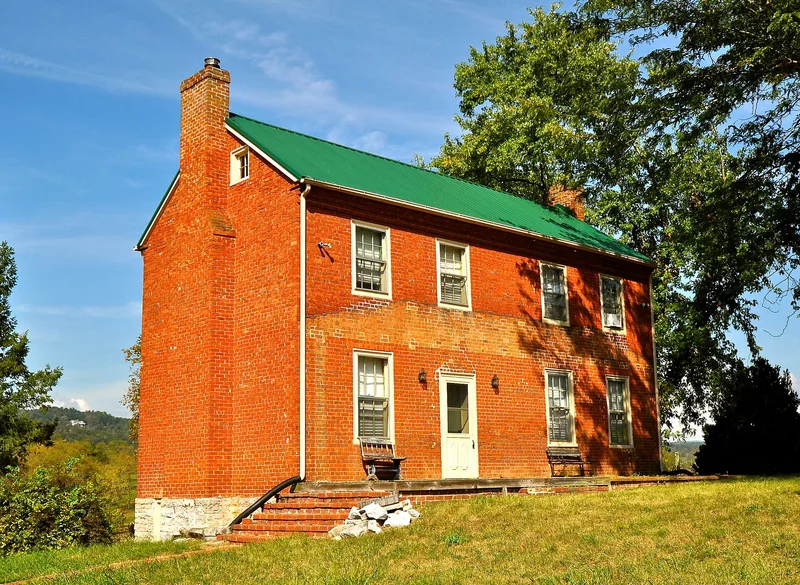 Earhart, George, House, New Ellett, Virginia