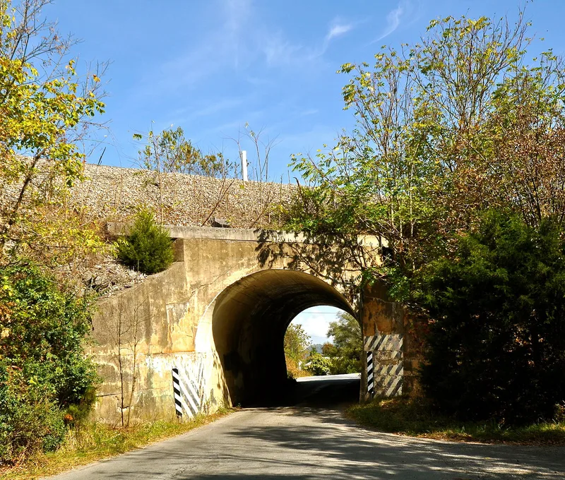 Virginian Railway Underpass, New Ellett, Virginia