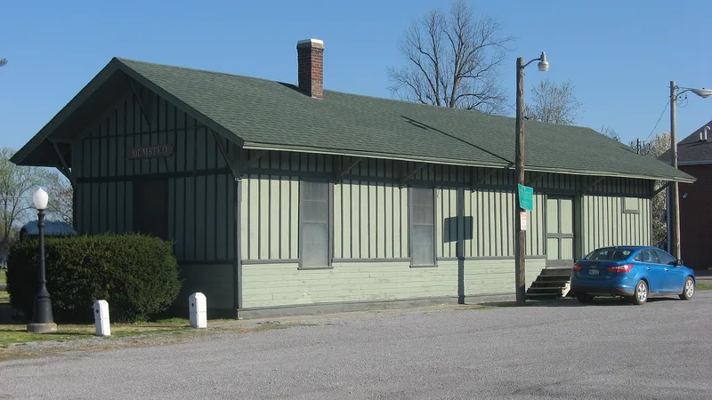 Olmstead Depot, Olmsted, Illinois